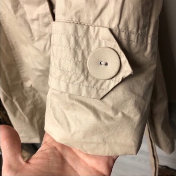 Zara Double Breasted Belted Trench Coat - Picture 7 of 9